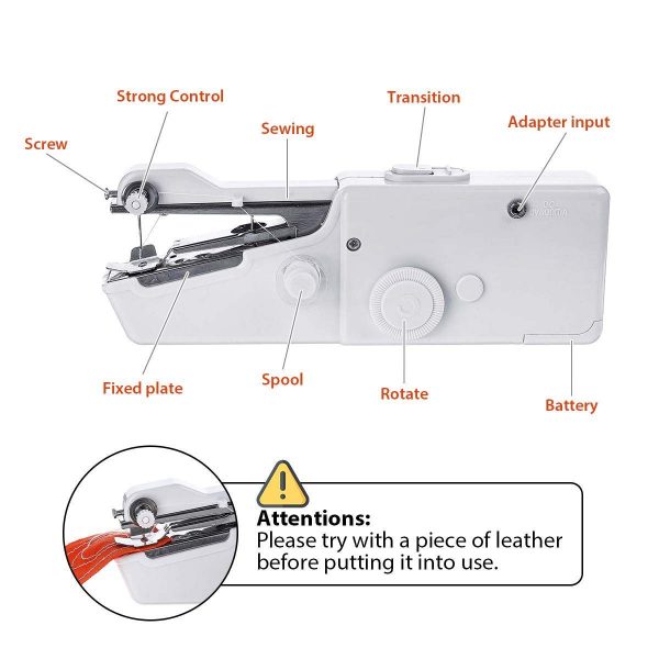 Portable Handy Stitching Machine Lightweight Electric Handheld