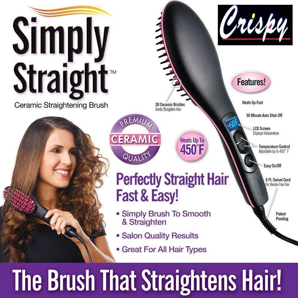 Damn straight discount straightening hair brush