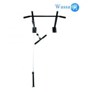 Pulley chin up bar with back and triceps rod 1